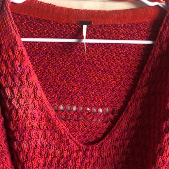 Free People Oversized Cropped Sweater - Picture 4 of 10